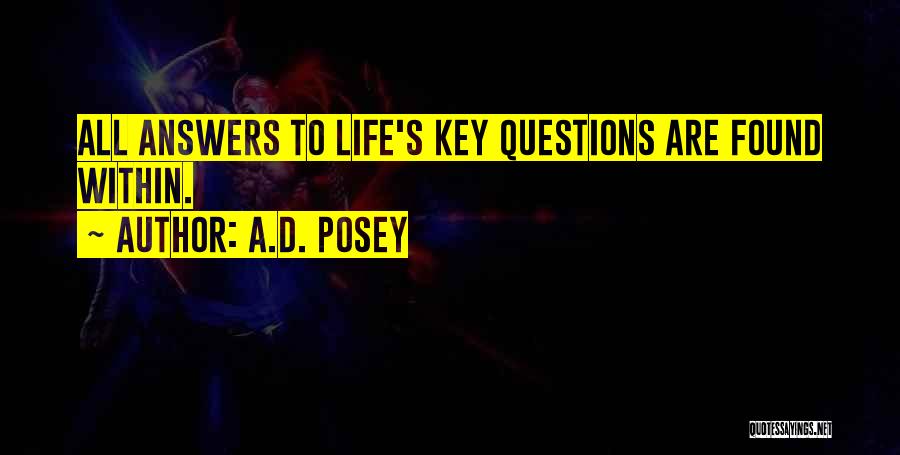 Storytellers Quotes By A.D. Posey