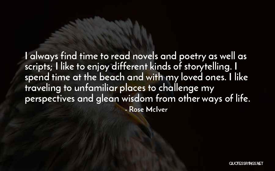 Storytelling And Life Quotes By Rose McIver Storytelling And Life Quotes By Rose McIver