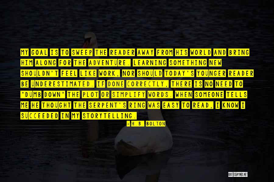 Storytelling For Children Quotes By H.B. Bolton Storytelling For Children Quotes By H.B. Bolton
