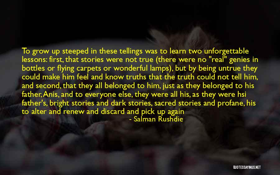 Storytelling Man Quotes By Salman Rushdie Storytelling Man Quotes By Salman Rushdie