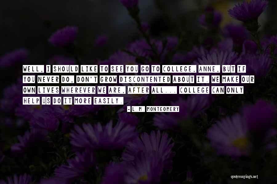Stourton Castle Quotes By L.M. Montgomery Stourton Castle Quotes By L.M. Montgomery