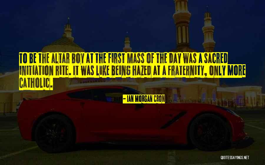 Stoutzenberger Quotes By Ian Morgan Cron Stoutzenberger Quotes By Ian Morgan Cron