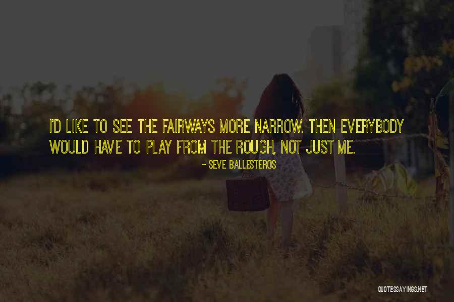 Stoyanoff Pittsburgh Quotes By Seve Ballesteros Stoyanoff Pittsburgh Quotes By Seve Ballesteros