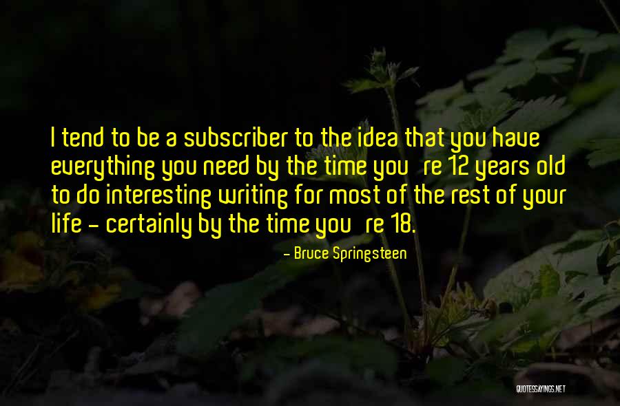 Strachans Palm Quotes By Bruce Springsteen Strachans Palm Quotes By Bruce Springsteen