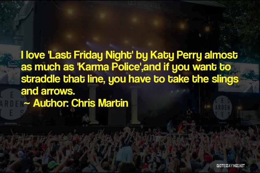 Straddle Quotes By Chris Martin