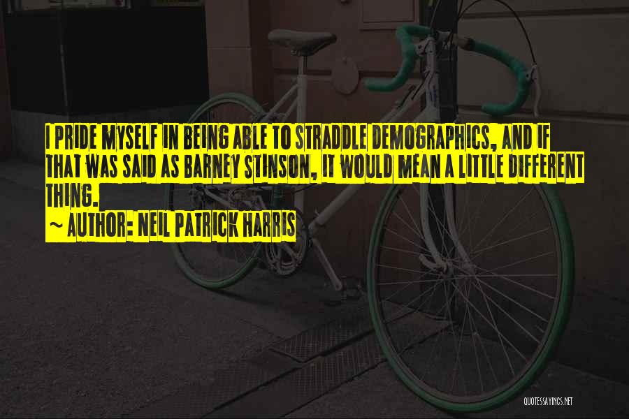Straddle Quotes By Neil Patrick Harris