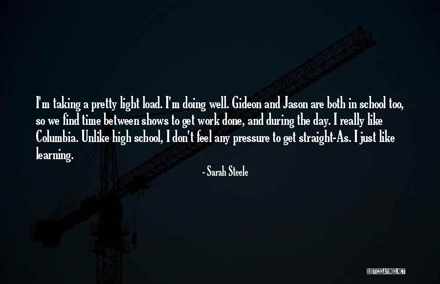 Straight A S In High School Quotes By Sarah Steele Straight A S In High School Quotes By Sarah Steele