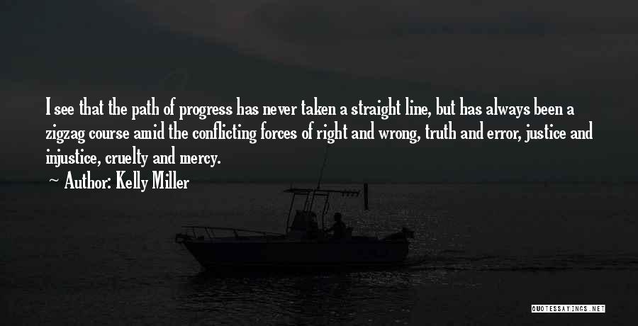 Straight Line Quotes By Kelly Miller