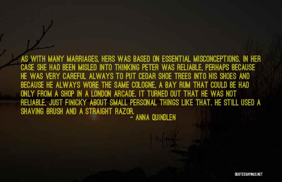 Straight Razor Shaving Quotes By Anna Quindlen