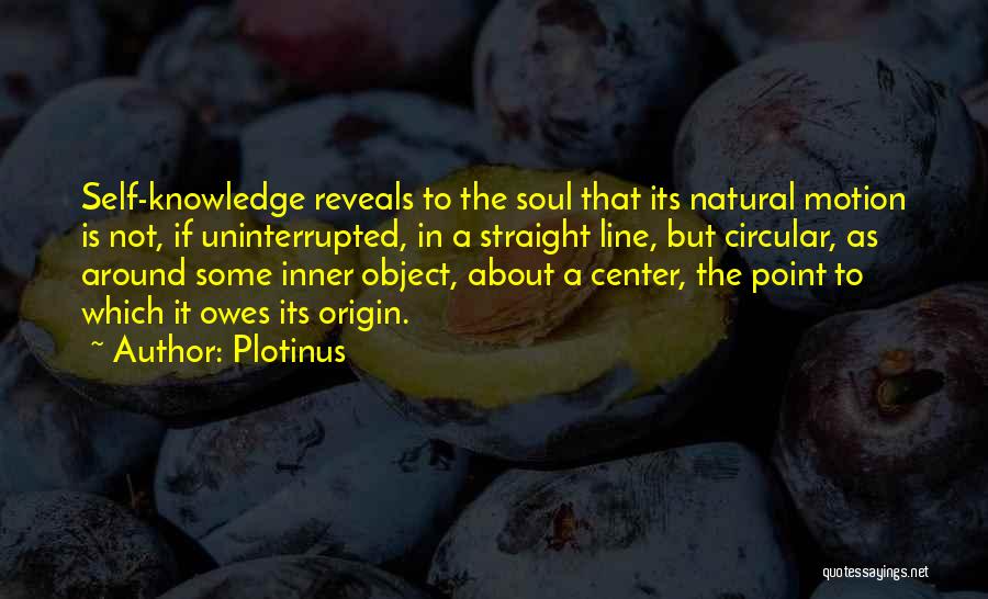 Straight To The Point Quotes By Plotinus