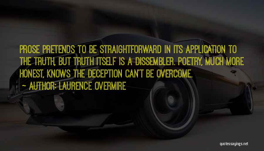 Straightforward Quotes By Laurence Overmire