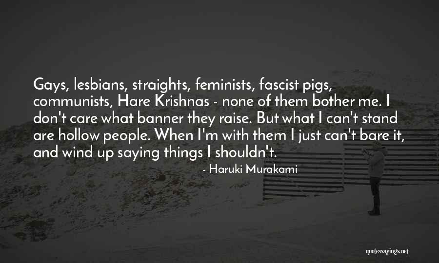 Straights Quotes By Haruki Murakami