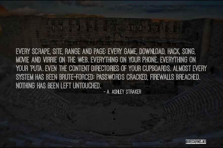 Straker Quotes By A. Ashley Straker Straker Quotes By A. Ashley Straker