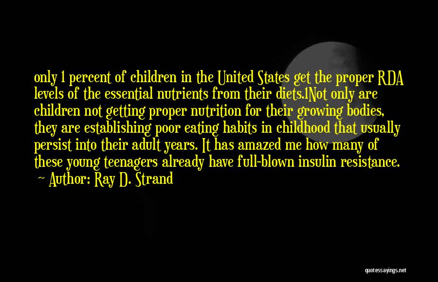 Strand Quotes By Ray D. Strand