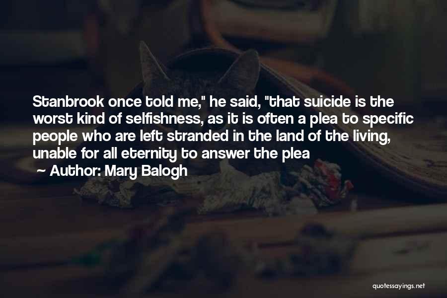 Stranded Quotes By Mary Balogh