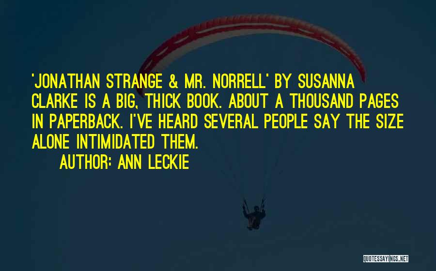 Strange And Norrell Quotes By Ann Leckie