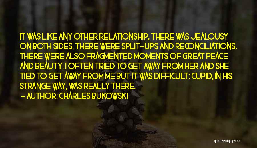 Strange Beauty Quotes By Charles Bukowski