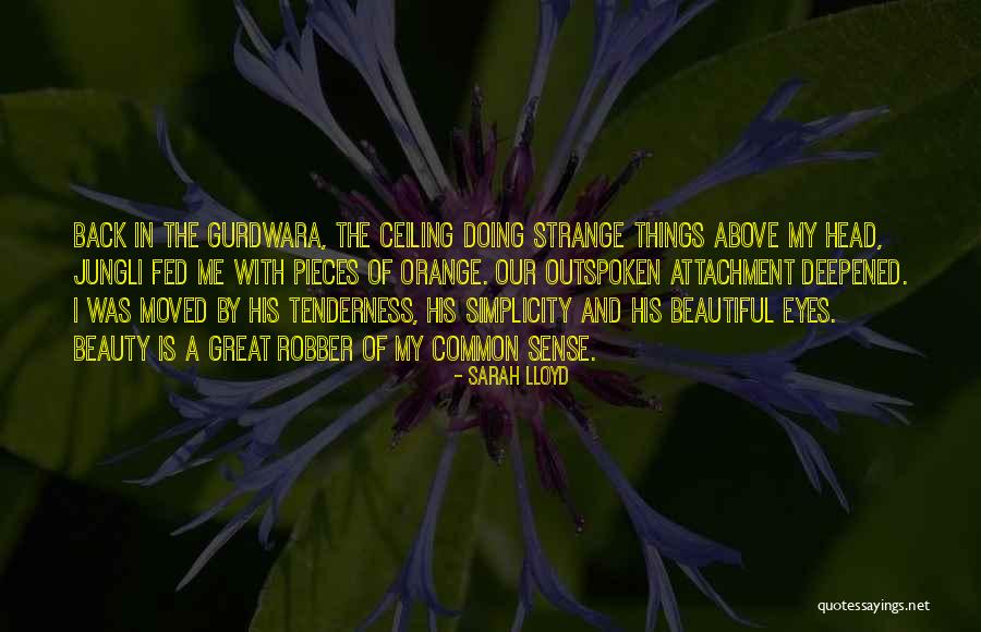 Strange Beauty Quotes By Sarah Lloyd