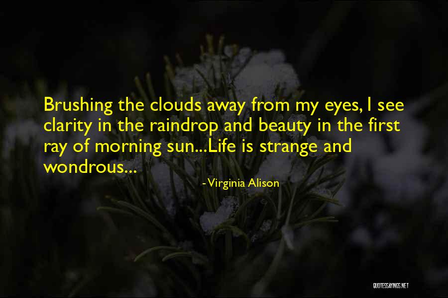 Strange Beauty Quotes By Virginia Alison