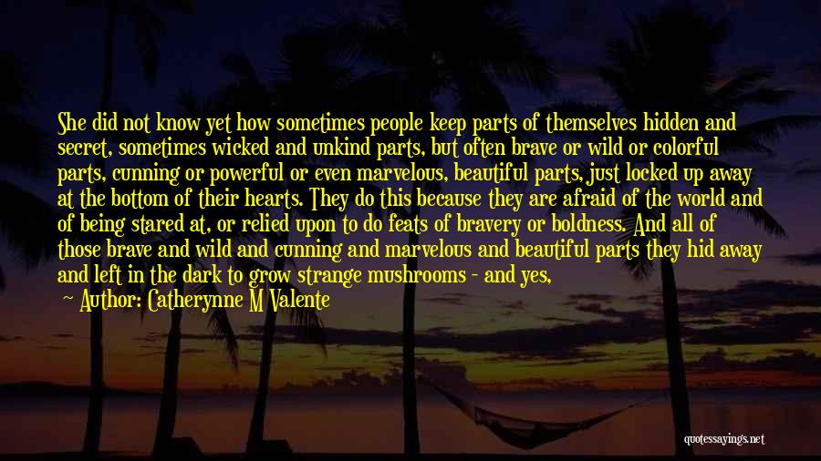 Strange But Beautiful Quotes By Catherynne M Valente