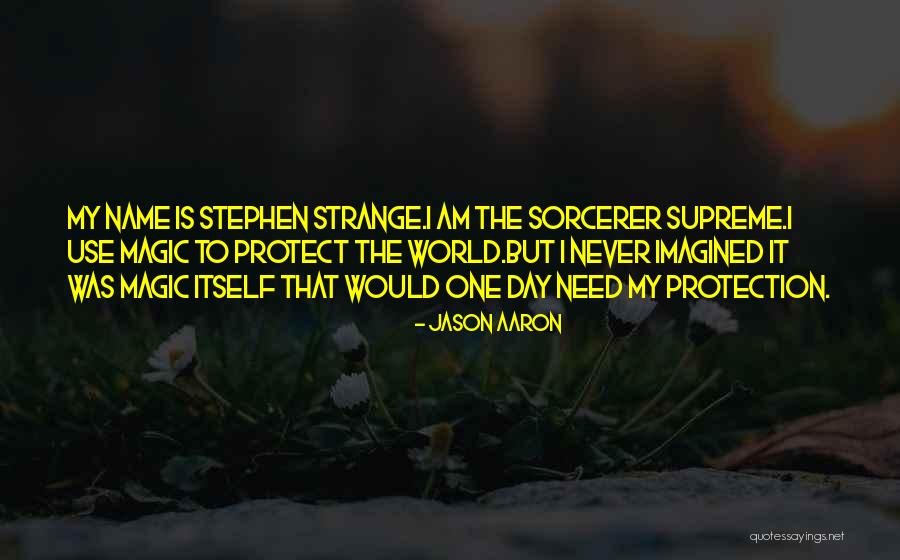 Strange Day Quotes By Jason Aaron Strange Day Quotes By Jason Aaron