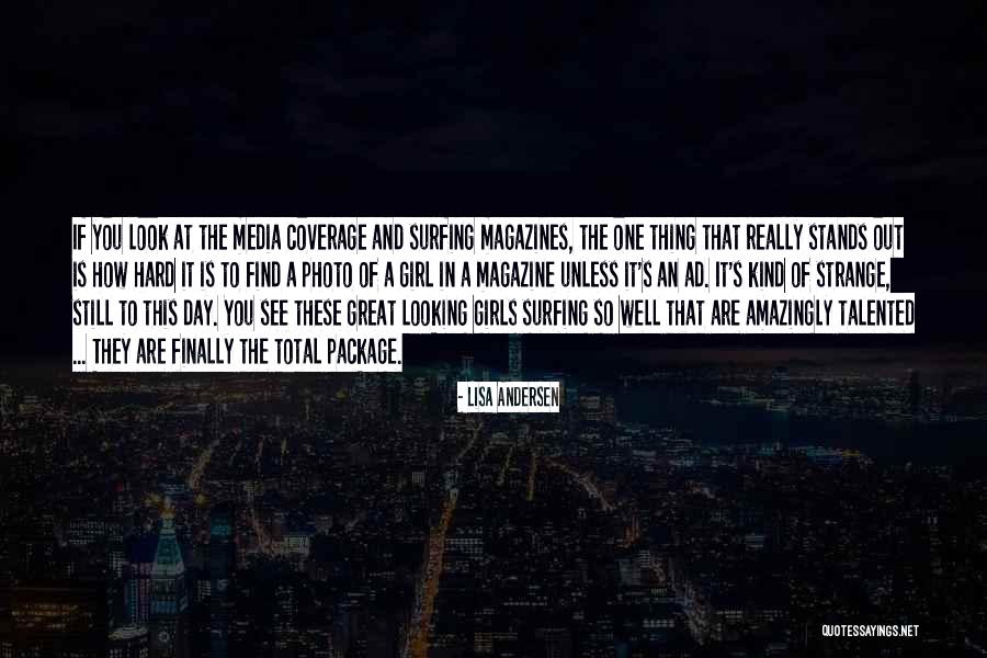 Strange Day Quotes By Lisa Andersen Strange Day Quotes By Lisa Andersen