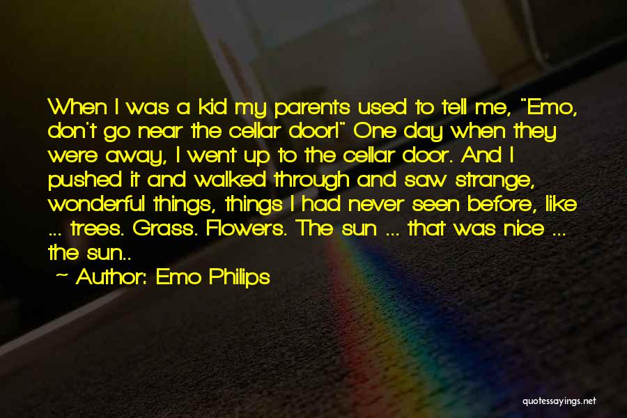 Strange Funny Quotes By Emo Philips