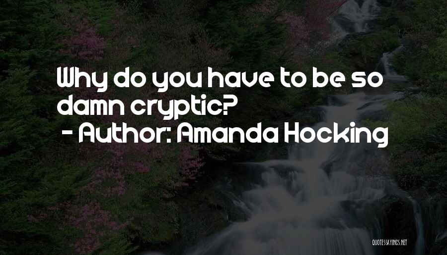 Strange Love Quotes By Amanda Hocking