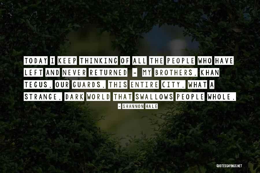 Strange People Quotes By Shannon Hale Strange People Quotes By Shannon Hale