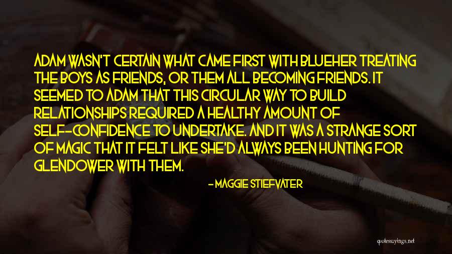 Strange Relationships Quotes By Maggie Stiefvater