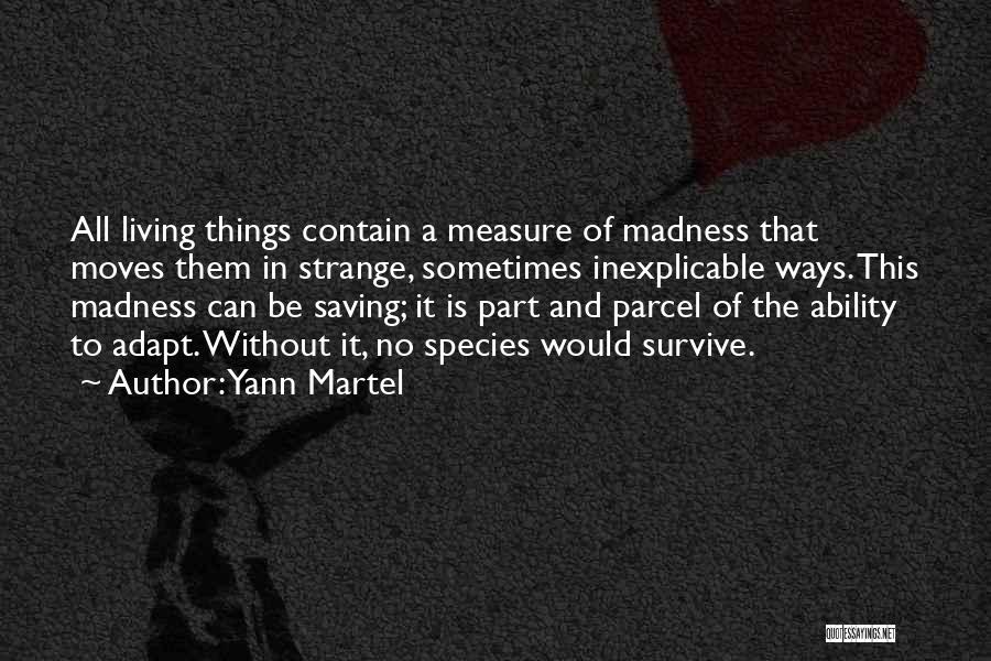 Strange Ways Quotes By Yann Martel