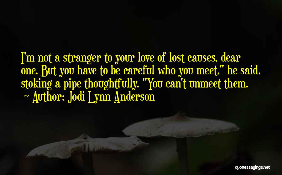 Stranger Love Quotes By Jodi Lynn Anderson