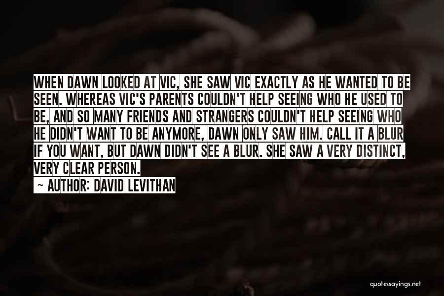 Strangers As Friends Quotes By David Levithan