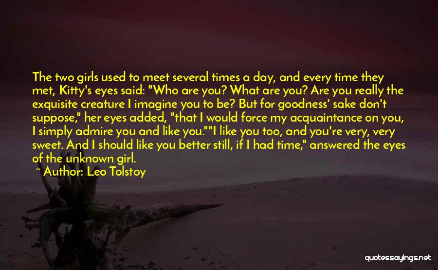 Strangers We Met Quotes By Leo Tolstoy