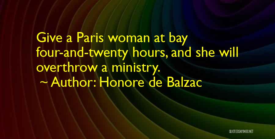 Stranges Mechanicsville Quotes By Honore De Balzac