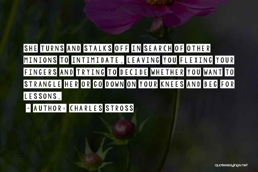 Strangle Quotes By Charles Stross
