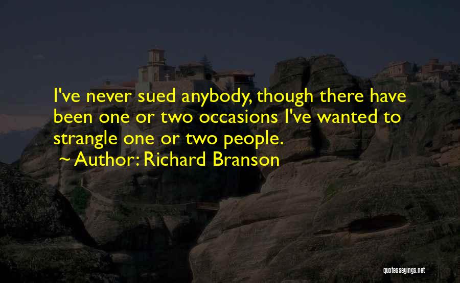 Strangle Quotes By Richard Branson