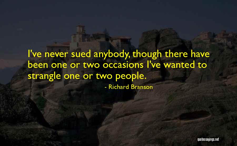 Strangle Quotes By Richard Branson