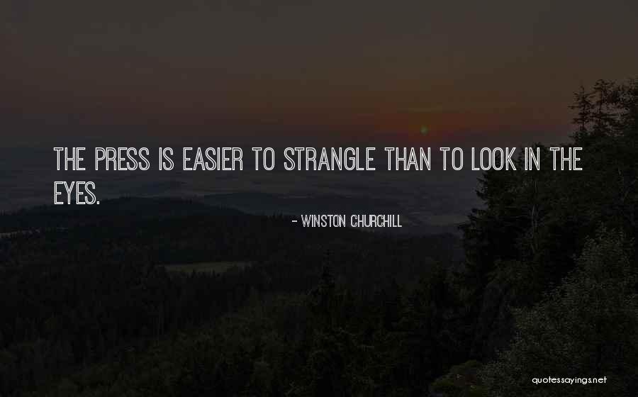 Strangle Quotes By Winston Churchill