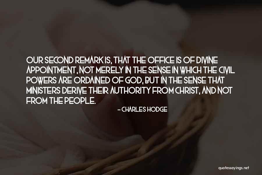 Strantzalis Quotes By Charles Hodge Strantzalis Quotes By Charles Hodge