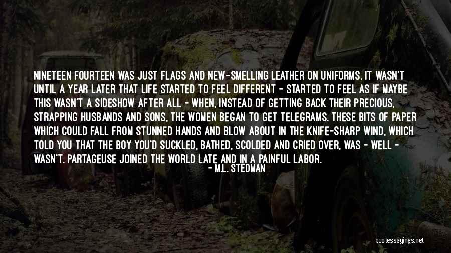 Strapping Quotes By M.L. Stedman Strapping Quotes By M.L. Stedman