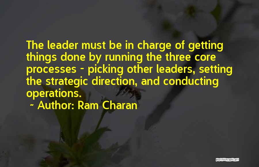 Strategic Direction Quotes By Ram Charan