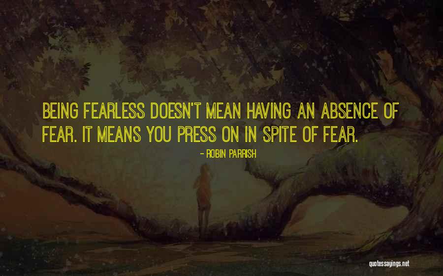 Strategic Foresight Quotes By Robin Parrish