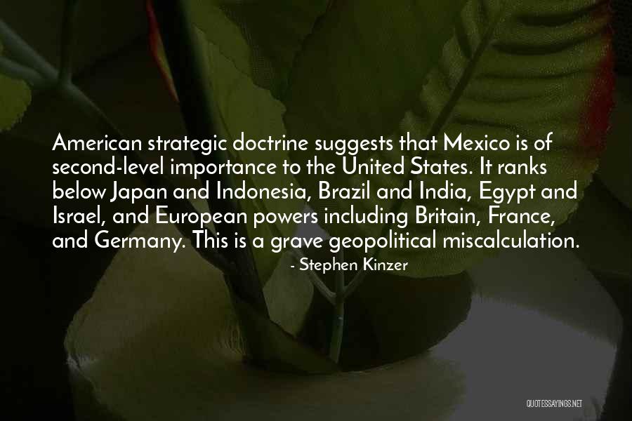 Strategic Importance Quotes By Stephen Kinzer Strategic Importance Quotes By Stephen Kinzer