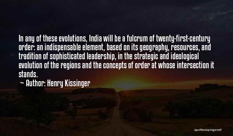 Strategic Leadership Quotes By Henry Kissinger