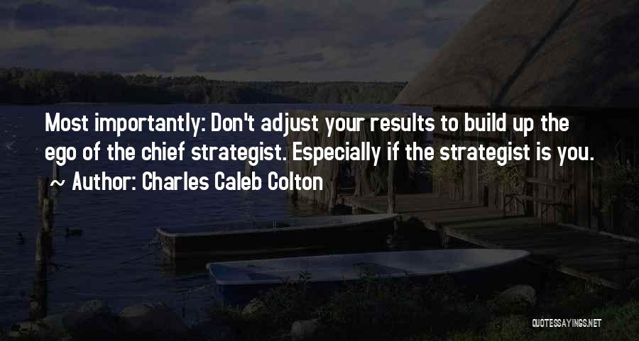 Strategist Quotes By Charles Caleb Colton