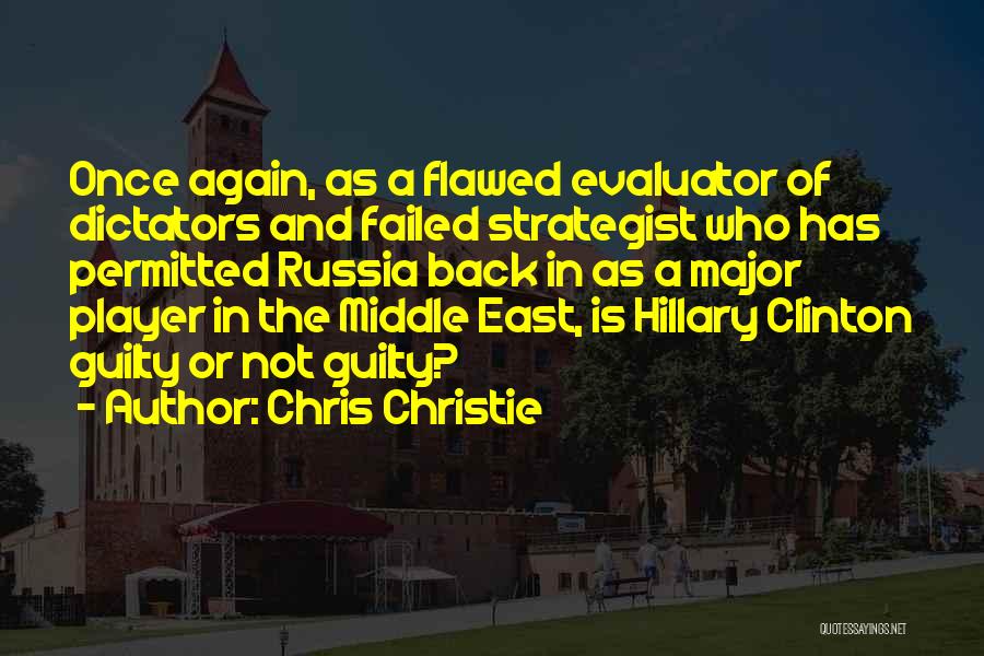 Strategist Quotes By Chris Christie