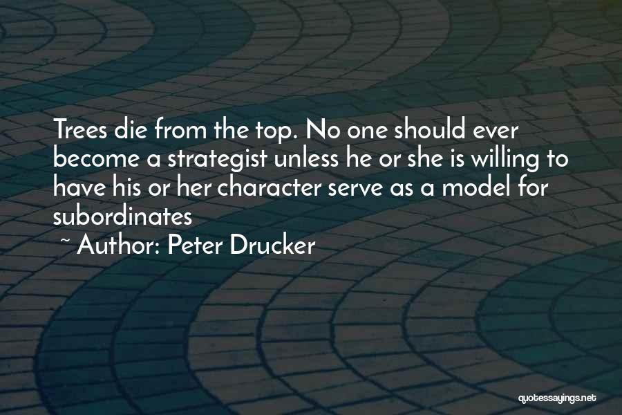 Strategist Quotes By Peter Drucker