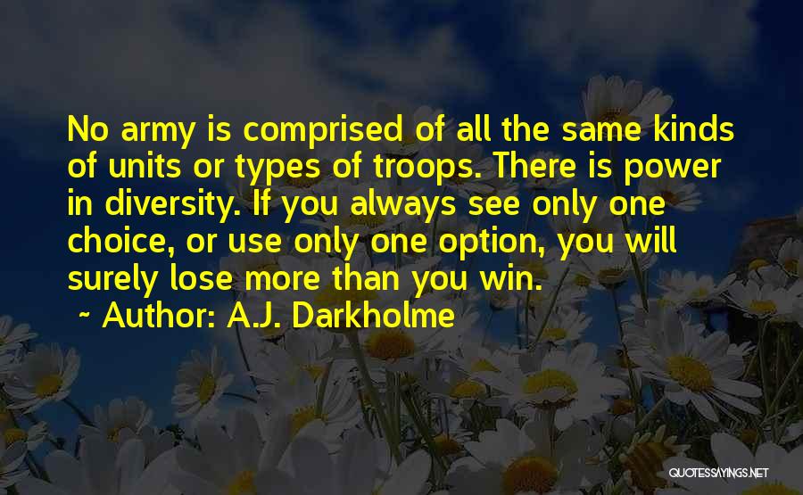Strategy And Tactics Quotes By A.J. Darkholme