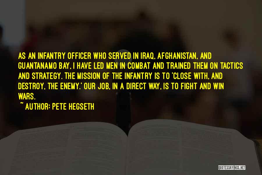 Strategy And Tactics Quotes By Pete Hegseth